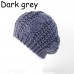  Lady Beret Braided Baggy Knit Crochet Beanie Hats Ski Cap Winter Warm Cap  eb-93624214